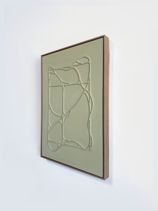 Elegant Moss _ 24" x 36"
