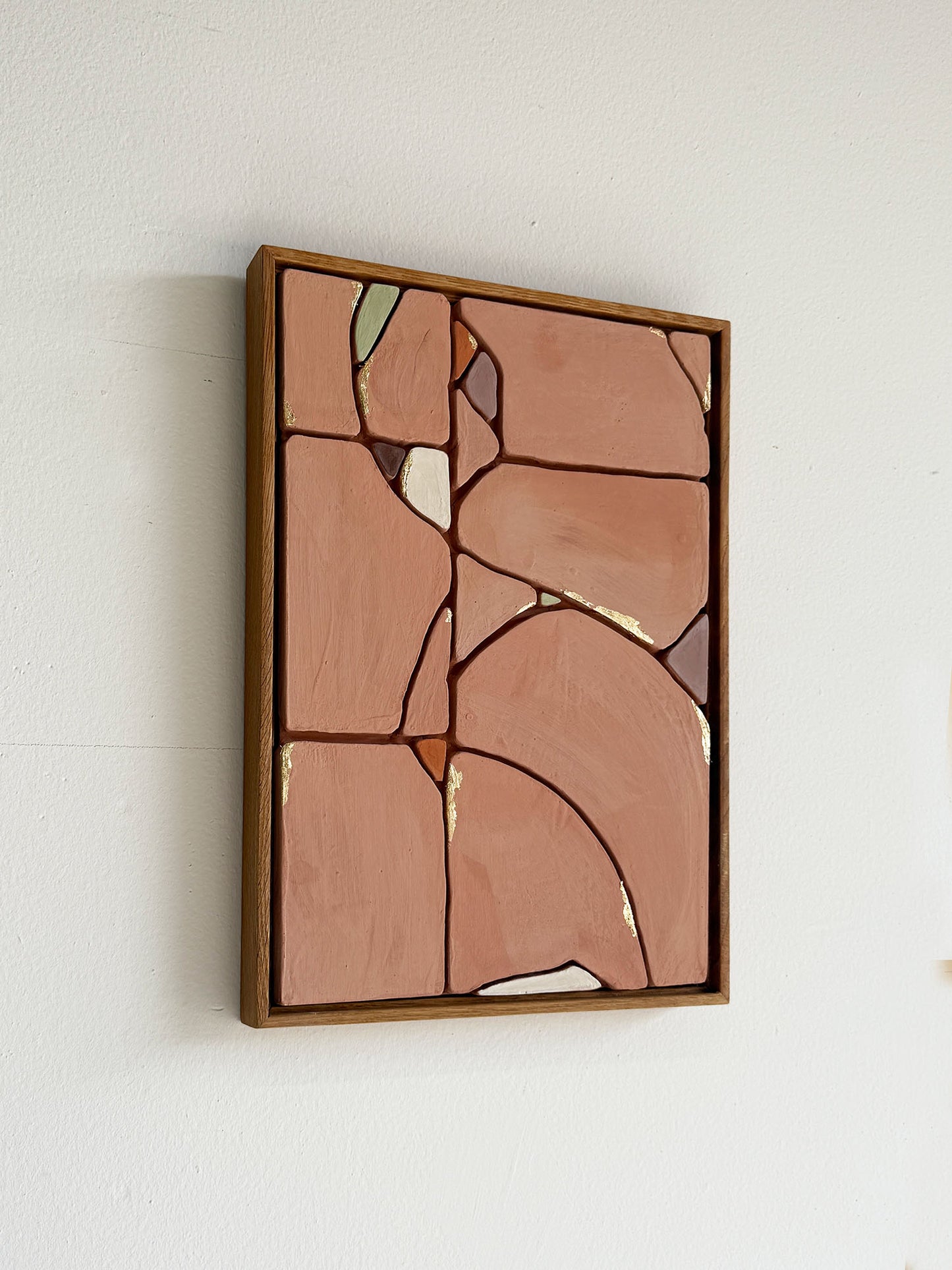 Fragmented Pebbles 1  _ 12" x 18"
