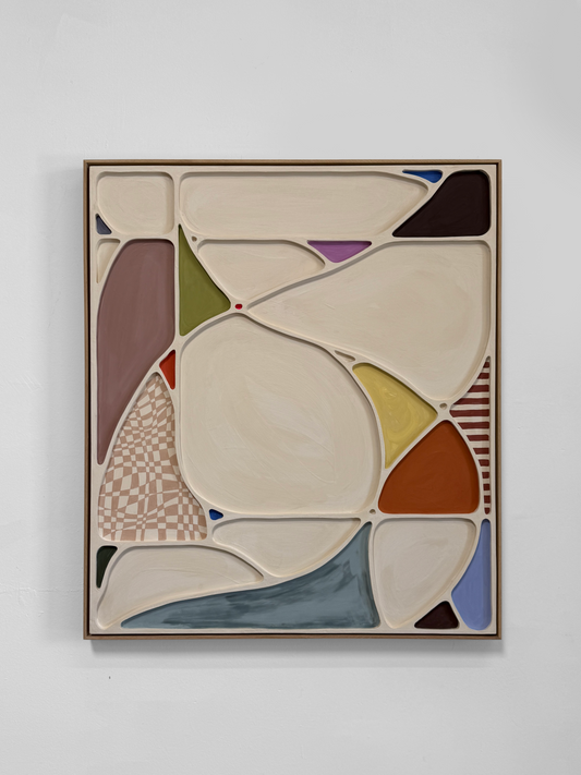 Down the Line _ 42" x 48"