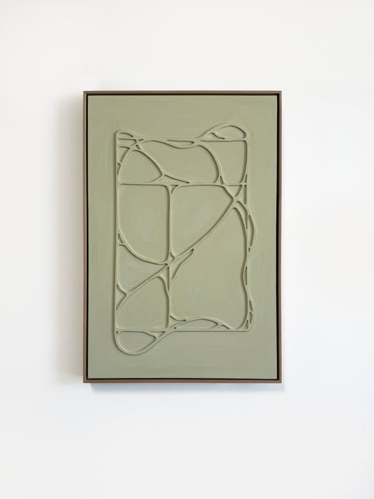Elegant Moss _ 24" x 36"