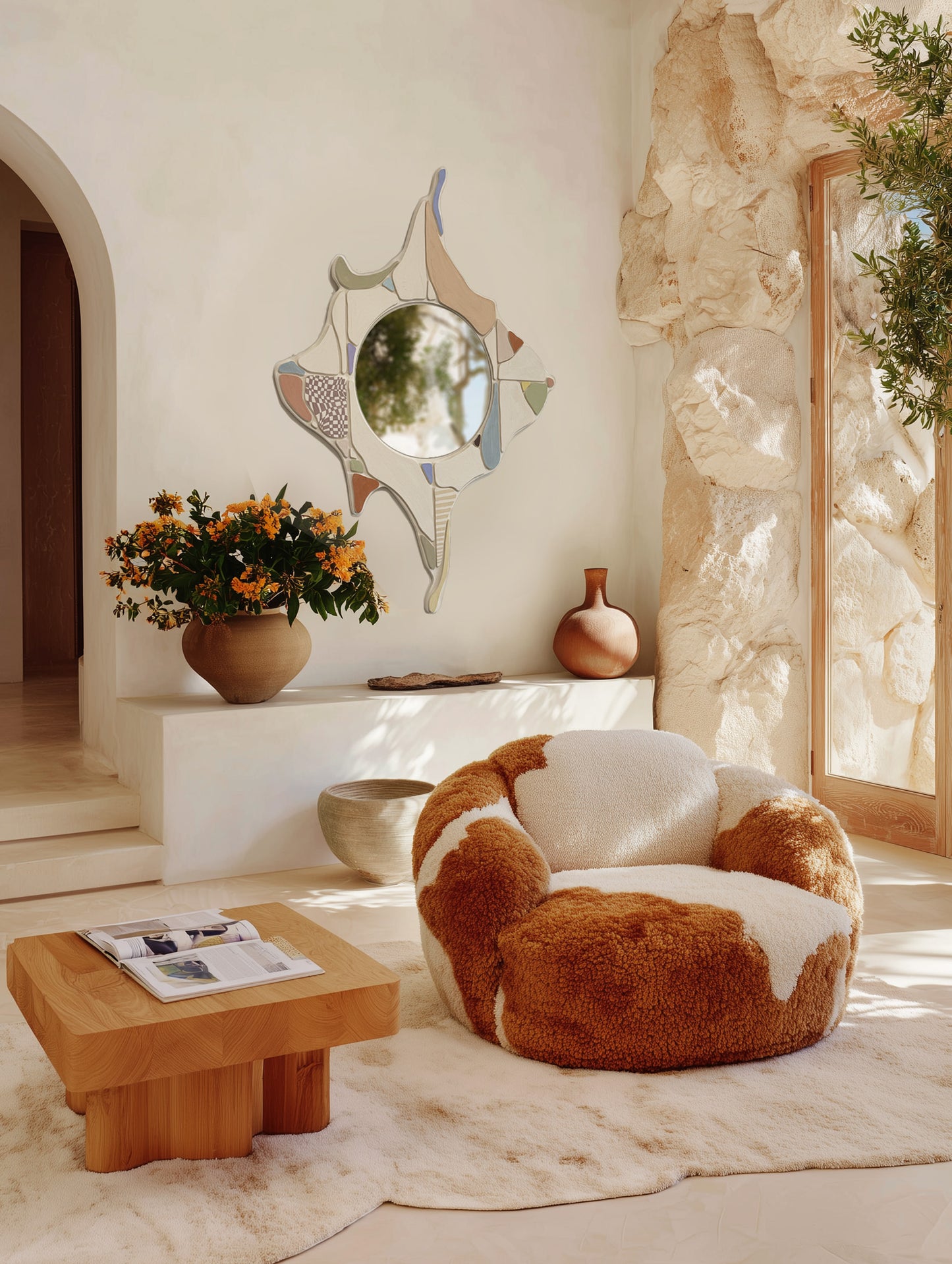 Melt Mirror _ 33" x 46"