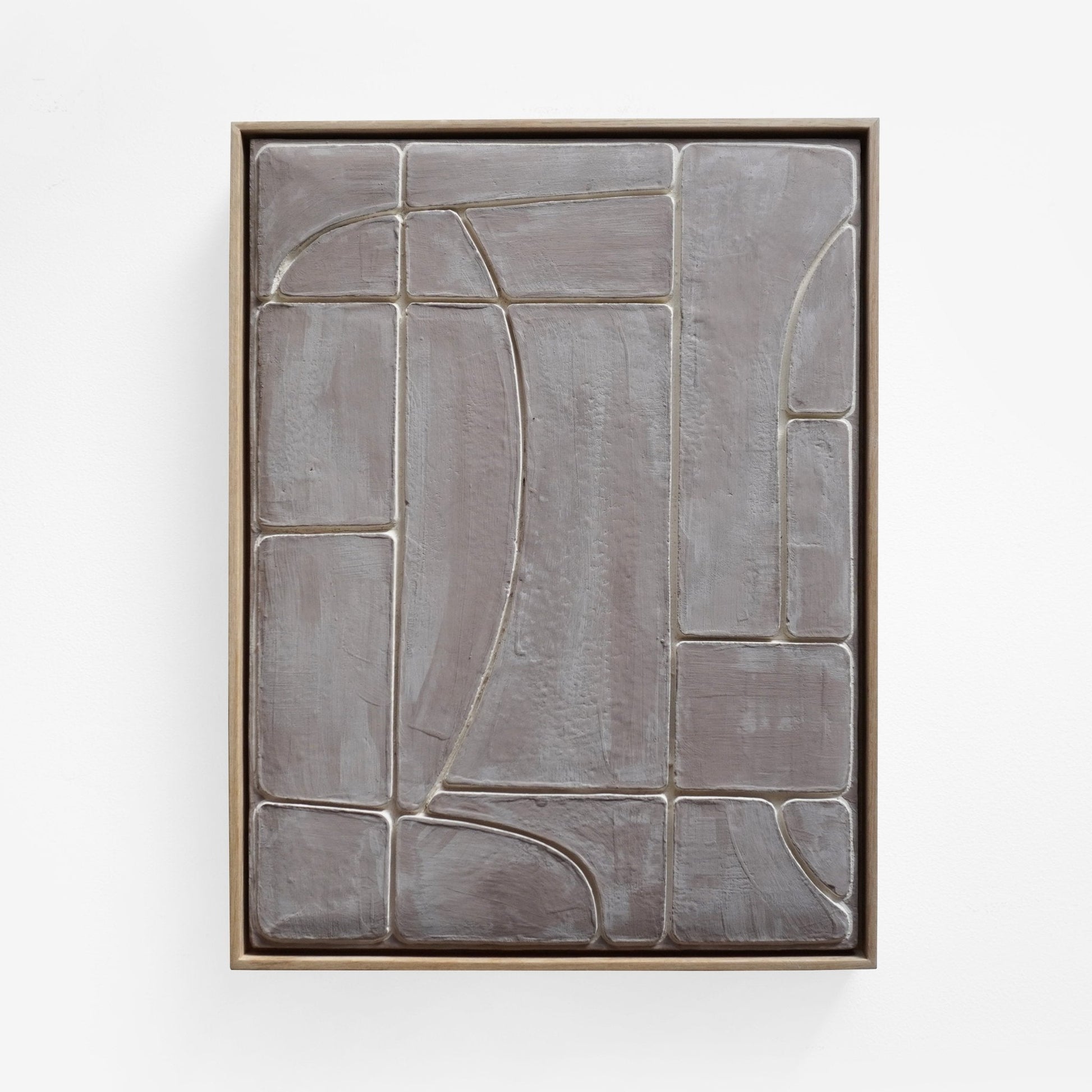 Microcosm 2 : Concrete Bas Relief 18" x 24" (46 cm x 61 cm) - Beatriz Salazar Art