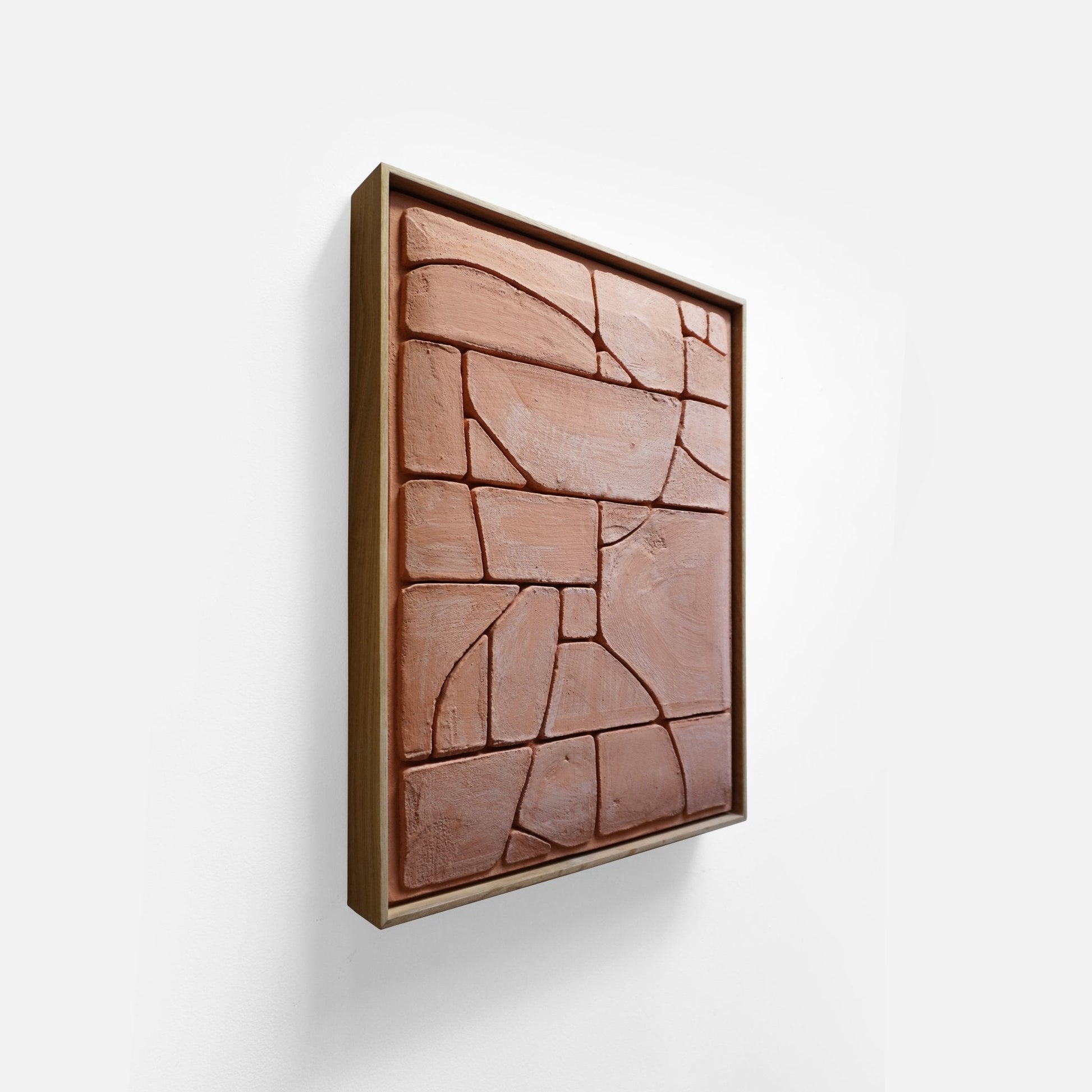 Space 5 : Concrete Bas Relief 18" x 24" (46 cm x 61 cm) - Beatriz Salazar Art