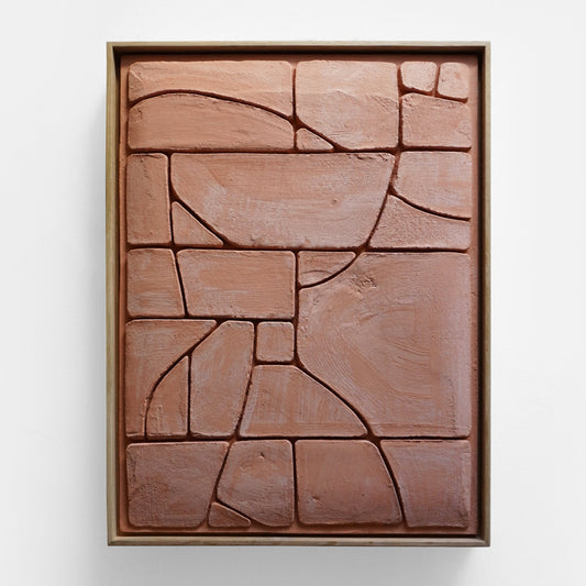 Space 5 : Concrete Bas Relief 18" x 24" (46 cm x 61 cm) - Beatriz Salazar Art