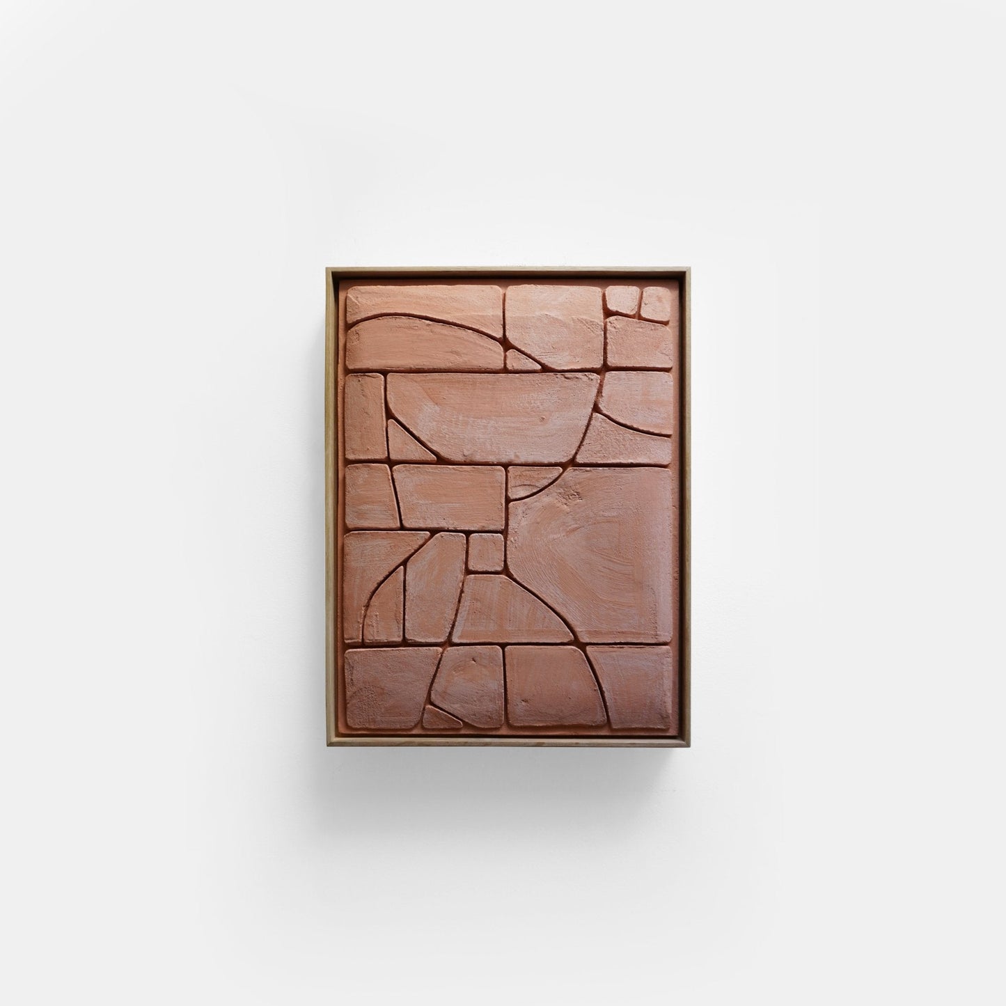 Space 5 : Concrete Bas Relief 18" x 24" (46 cm x 61 cm) - Beatriz Salazar Art