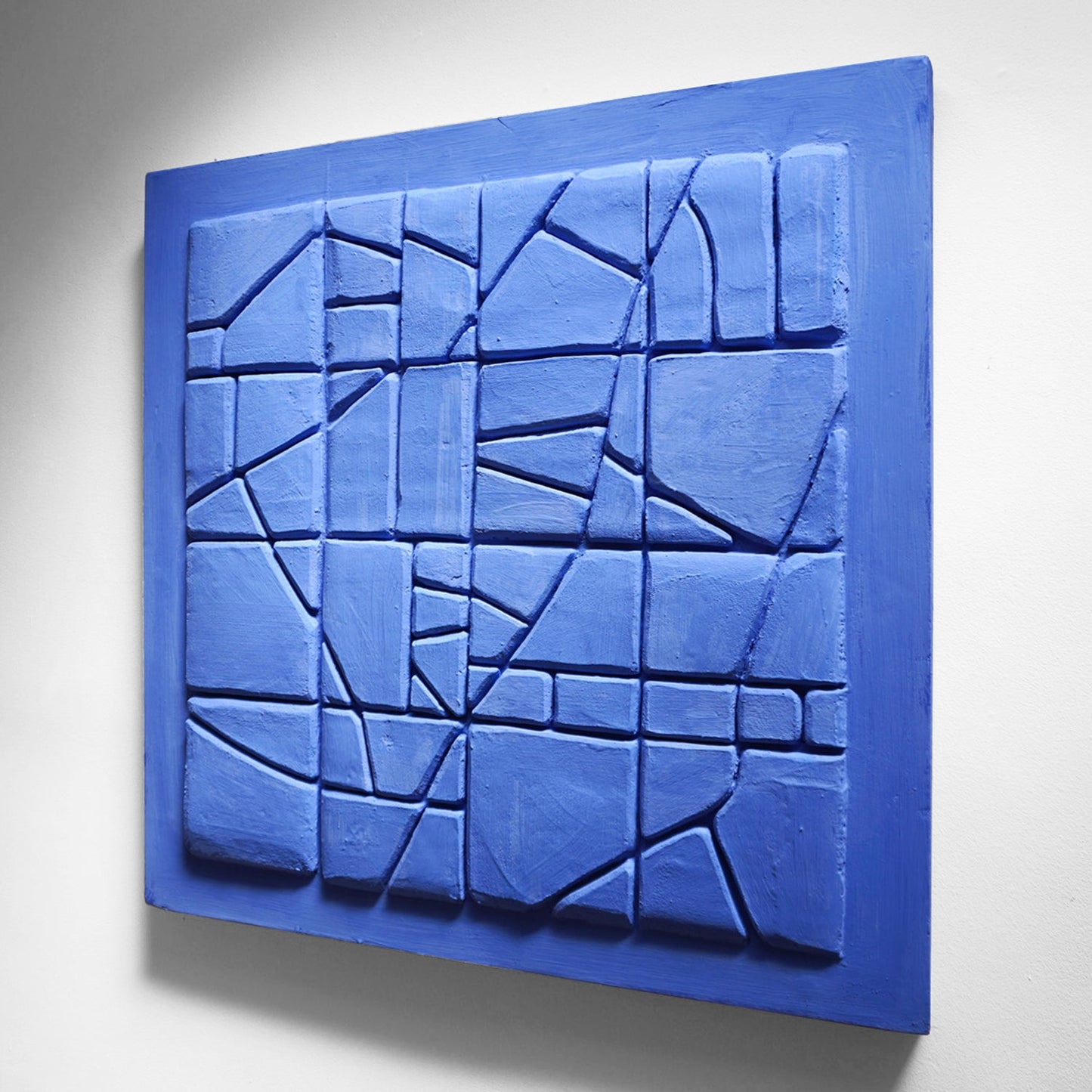 Truth: Concrete Bas Relief 36" x36" (92cm x 92cm) - Beatriz Salazar Art