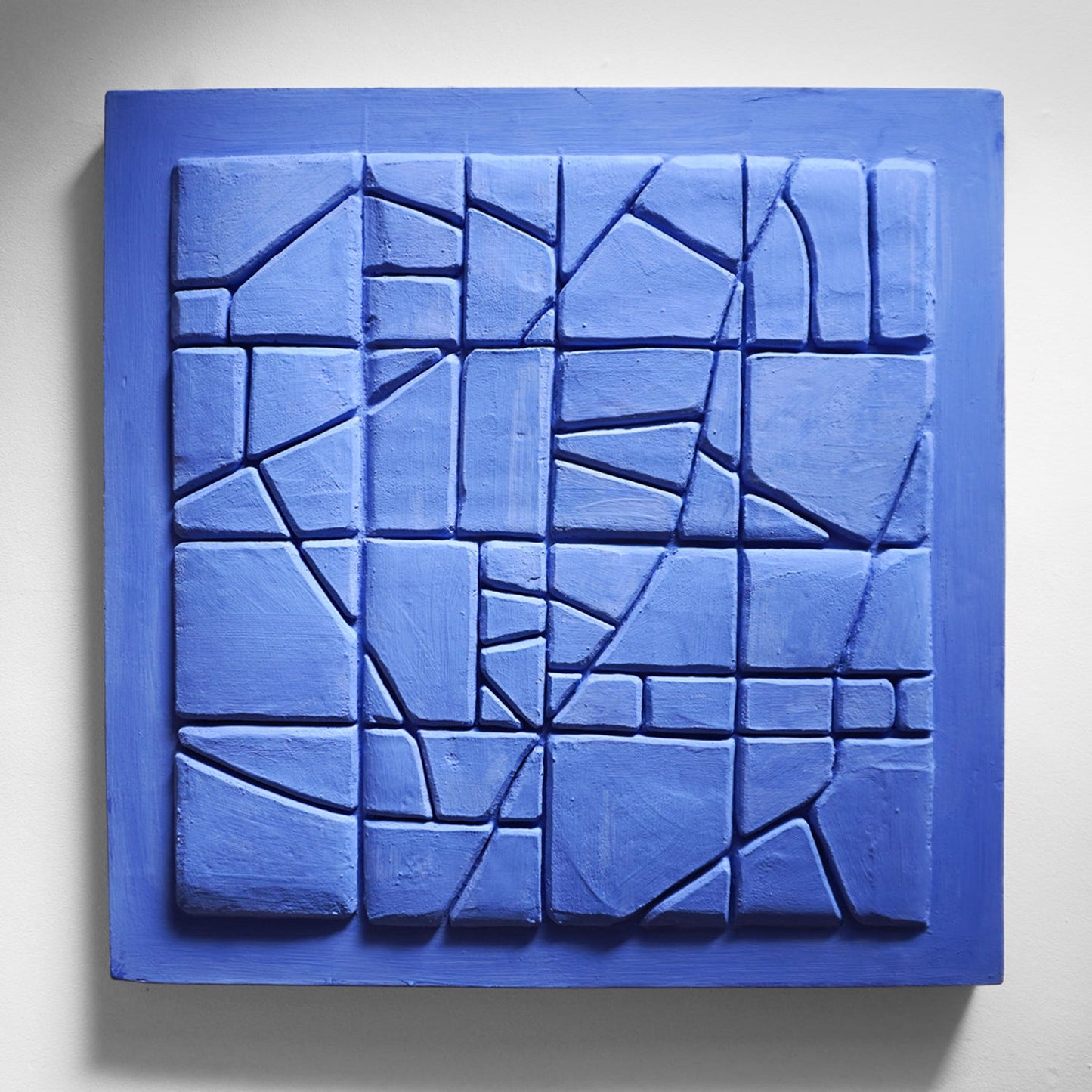 Truth: Concrete Bas Relief 36" x36" (92cm x 92cm) - Beatriz Salazar Art